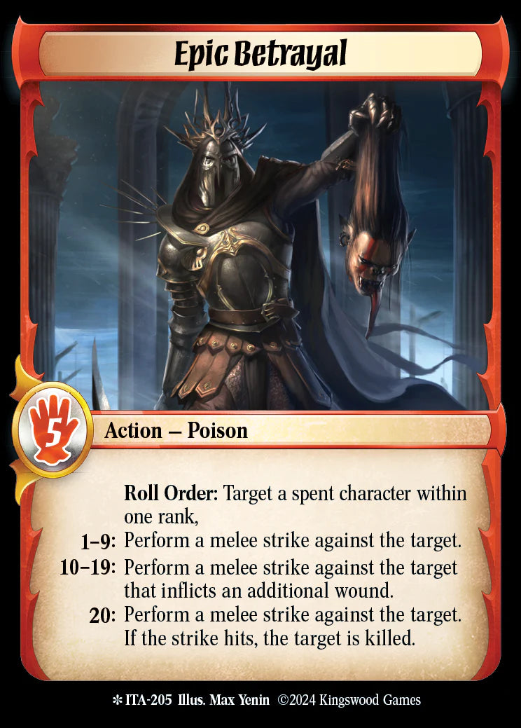 Epic Betrayal [Into the Accordlands] - Foil