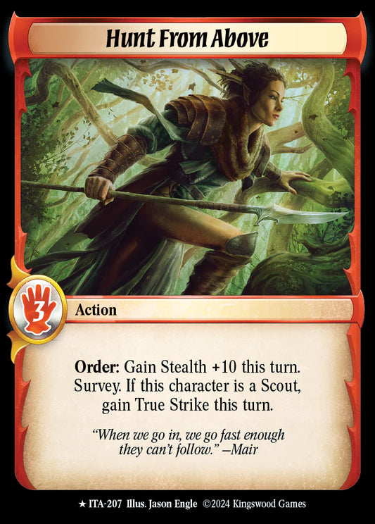 Hunt From Above [Into the Accordlands] - Foil