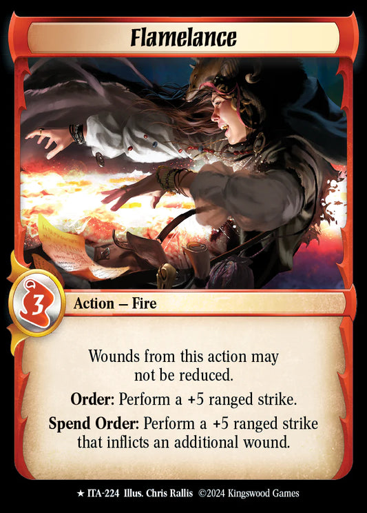 Flamelance [Into the Accordlands] - Foil