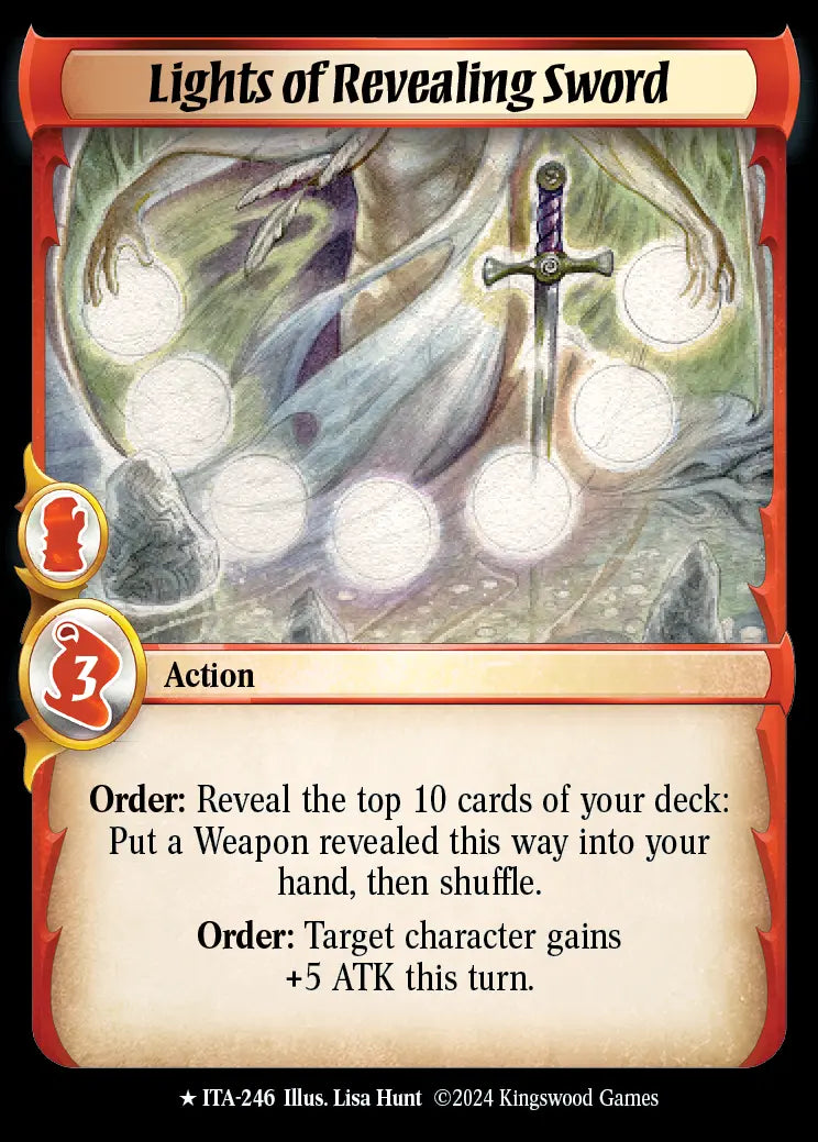 Lights of Revealing Sword - Foil
