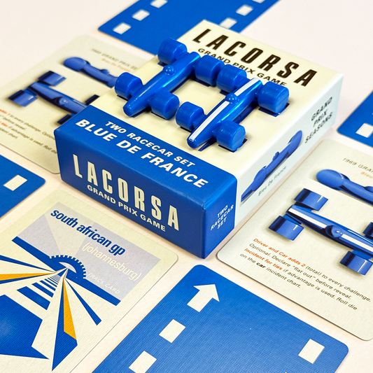 Lacorsa Racecar Set: Bleu De France