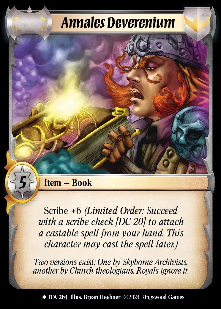 Annales Deverenium [Into the Accordlands] - Foil