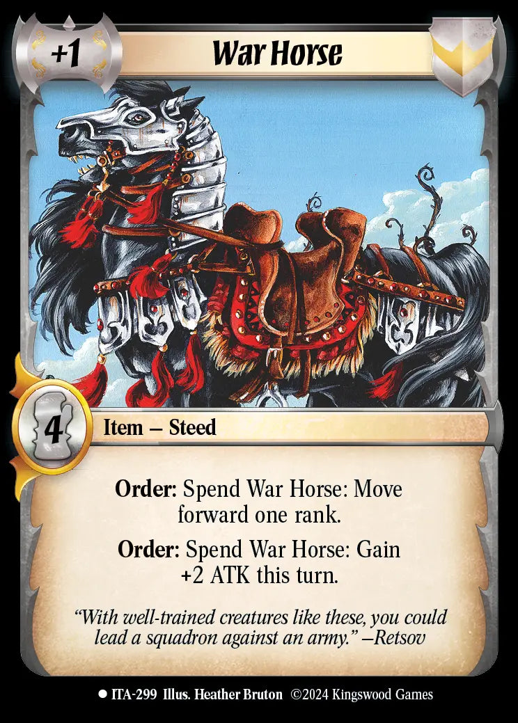 War Horse - Foil