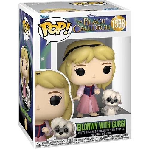 The Black Cauldron Eilonwy with Gurgi Funko Pop! Vinyl Figure and Buddy #1588