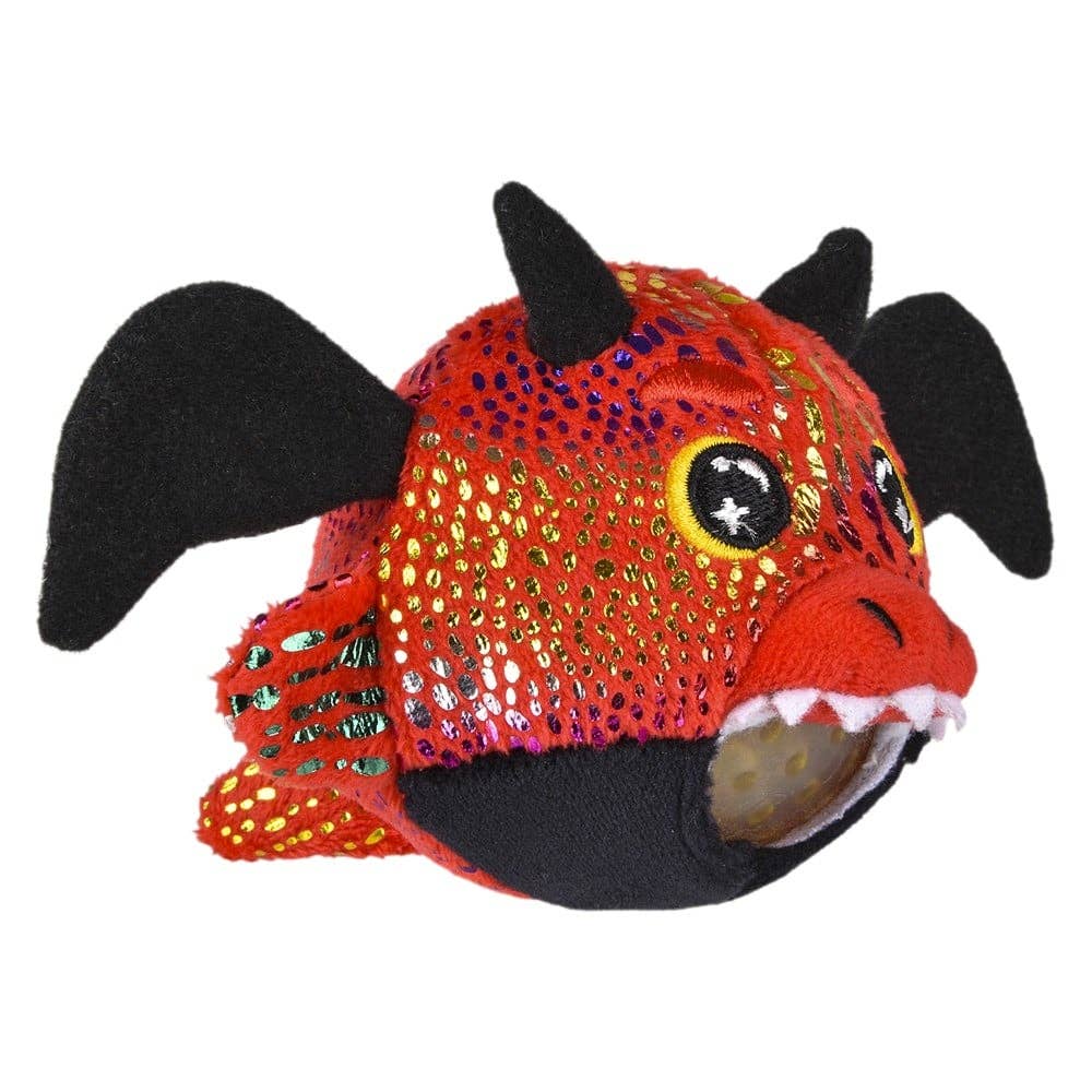 3" Dragon Squeezy Bead plush