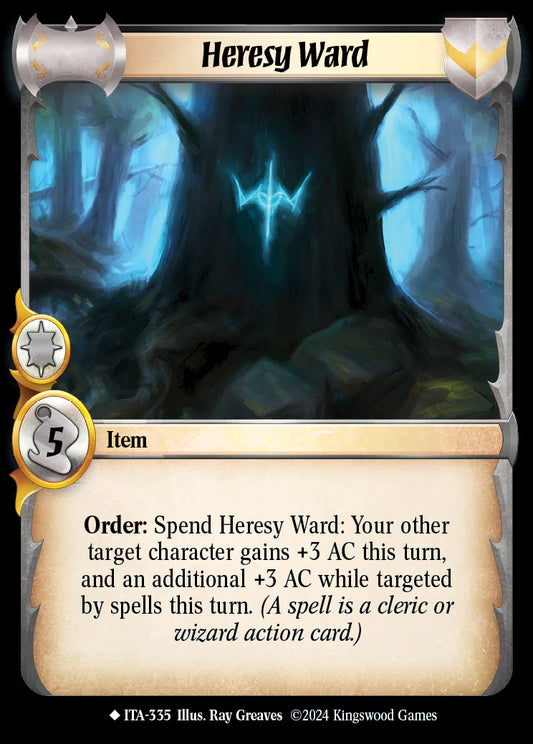 Heresy Ward [Into the Accordlands] - Foil