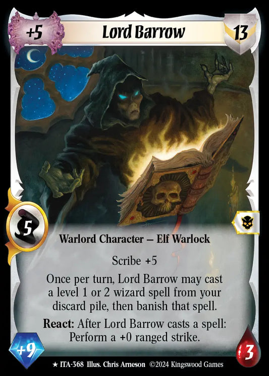 Lord Barrow (extended art) - Foil