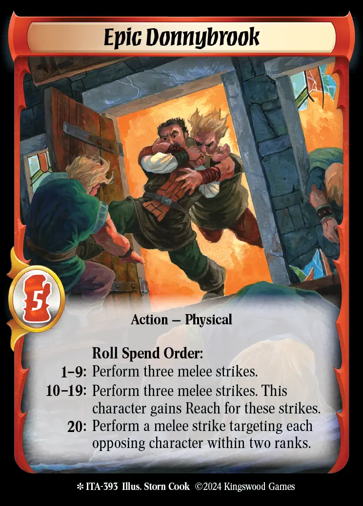 Epic Donnybrook (extended art)