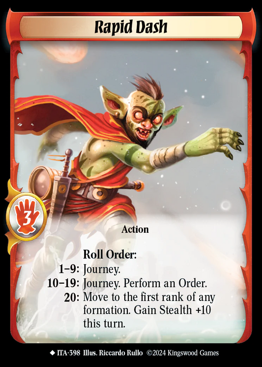Rapid Dash (Extended Art) [Into the Accordlands] - Foil