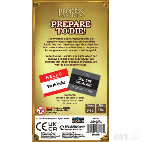 The Princess Bride: Prepare To Die!
