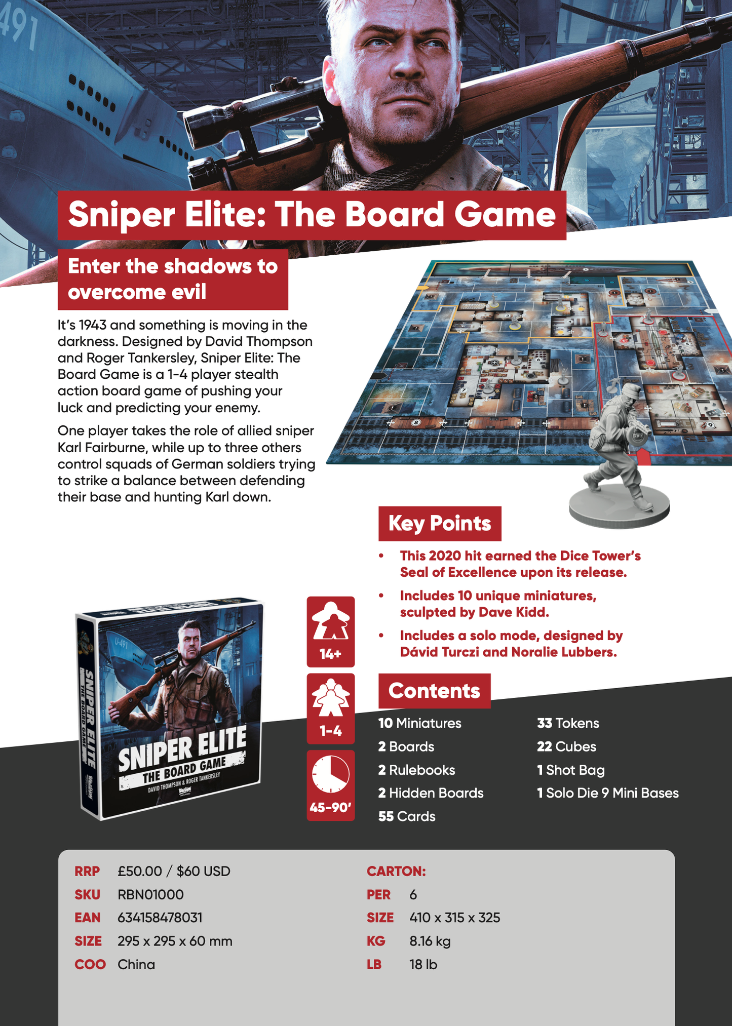 Sniper Elite: The Board Game