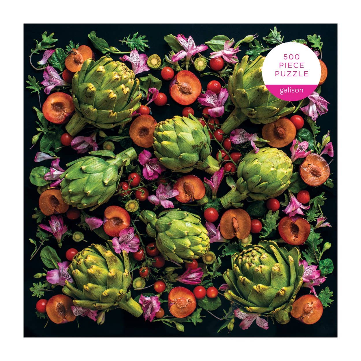 Artichoke Floral 500 Piece Puzzle