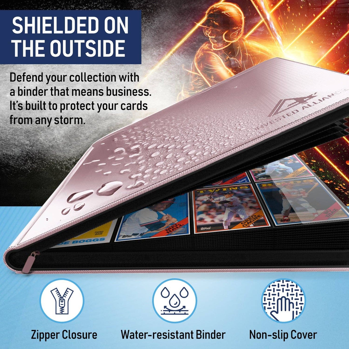 Premium TCG Card Binder - Pink