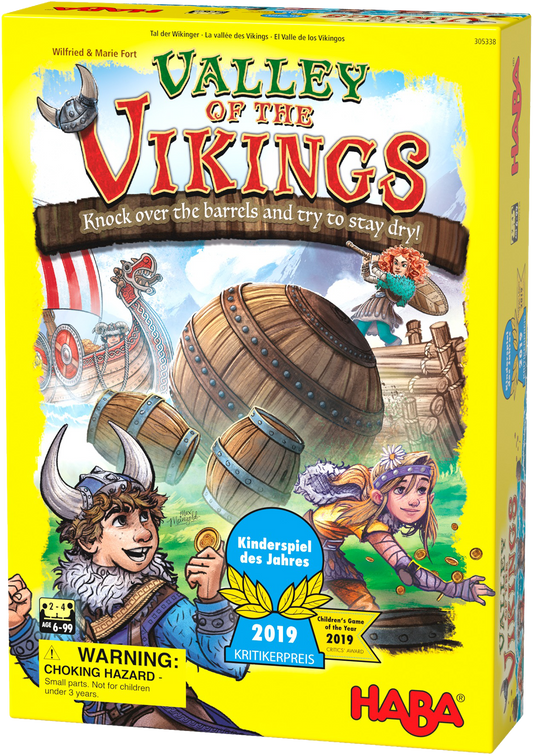 Valley of the Vikings - Award-Winning Board Game for Kids