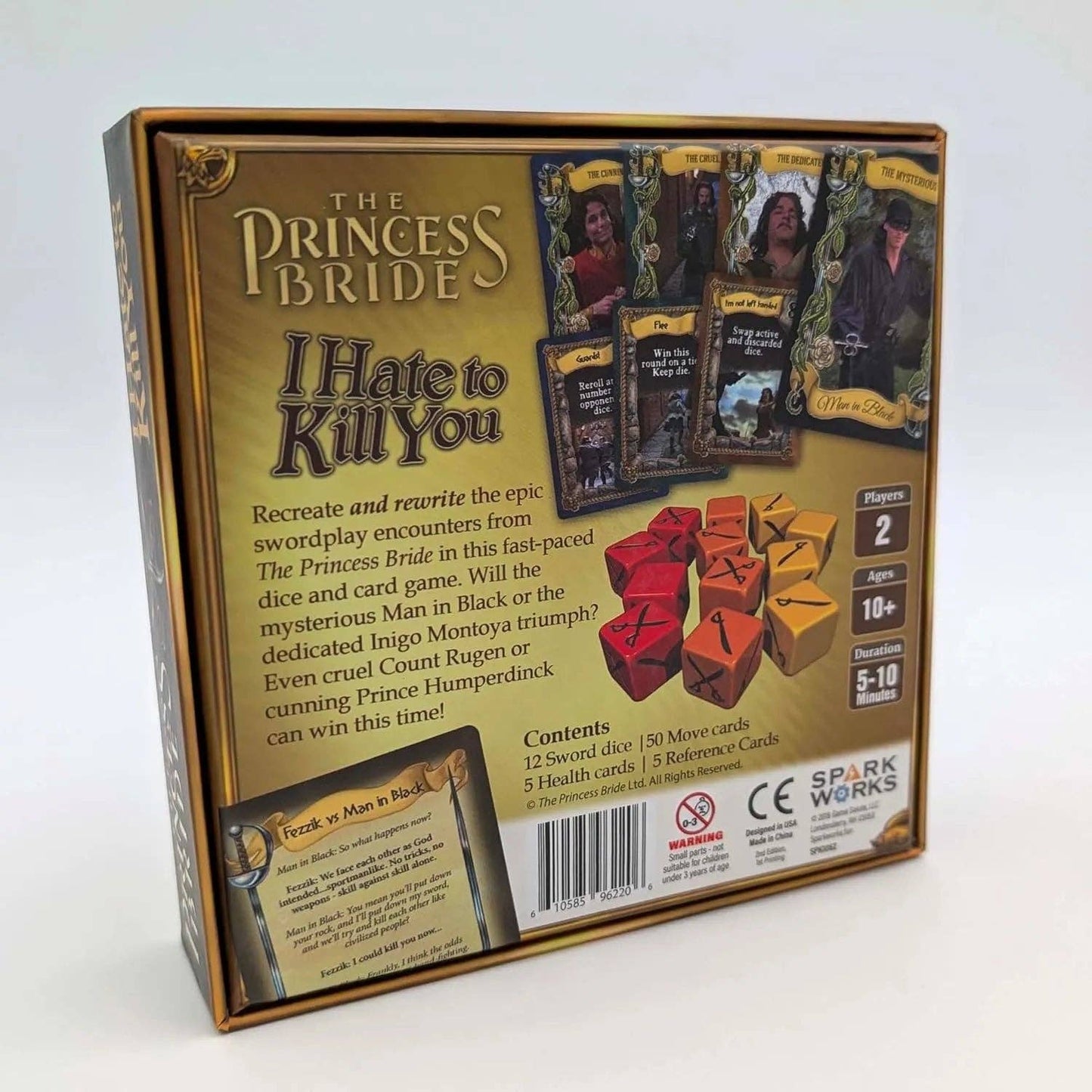 The Princess Bride I Hate to Kill You 2nd Edition