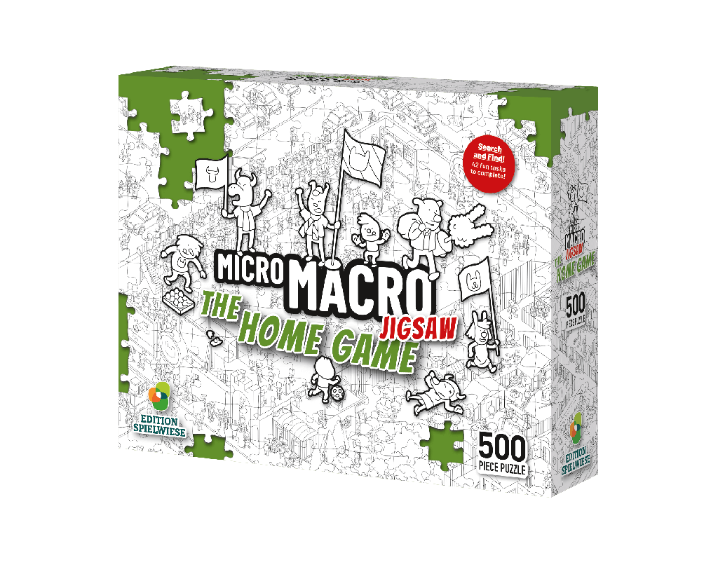 MicroMacro Jigsaw: The Home Game box