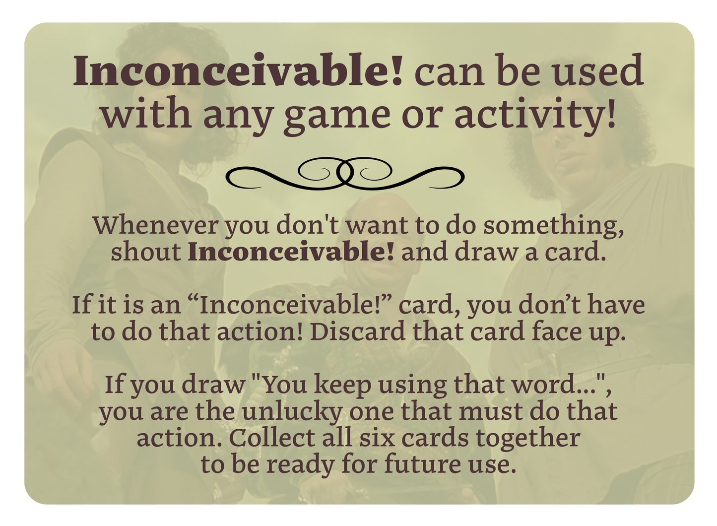 The Princess Bride Inconceivable