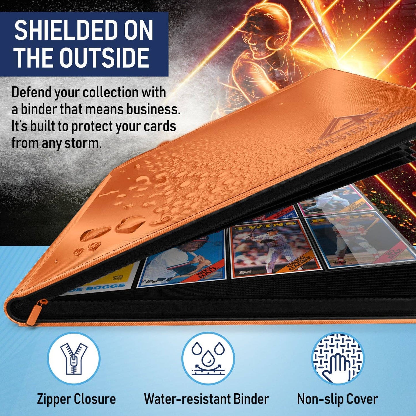 Orange - Premium TCG Card Binder