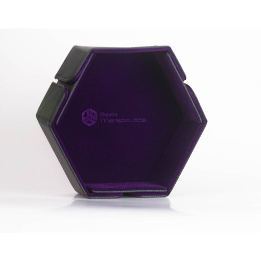 Purple Magnetic Travel Dice Tray