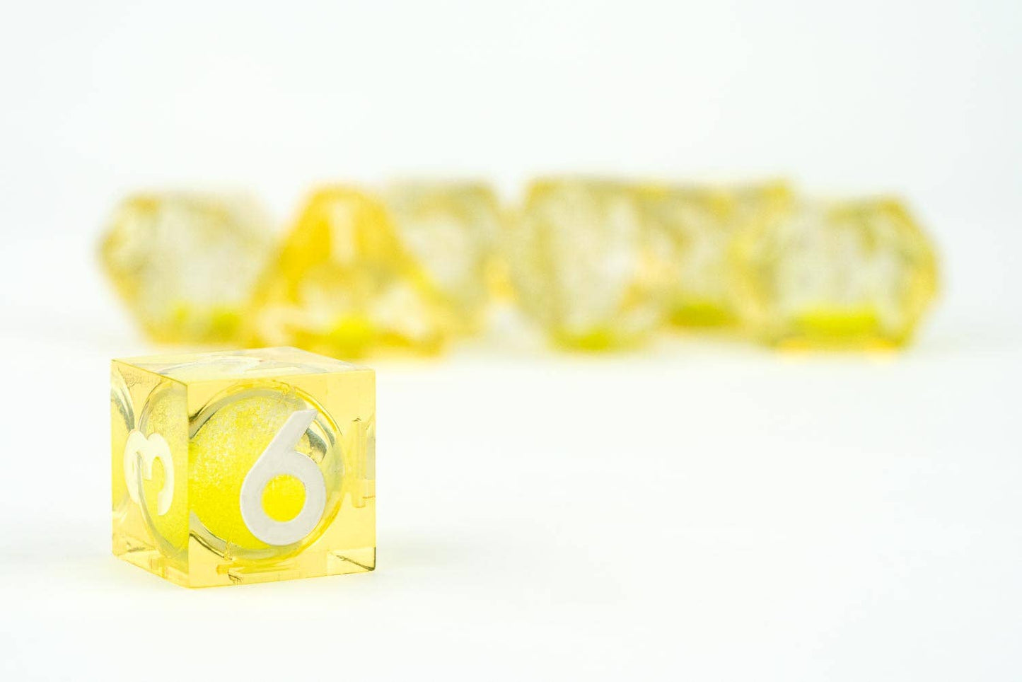 Shadow Light Blacklight UV Reactive Liquid Core Dice