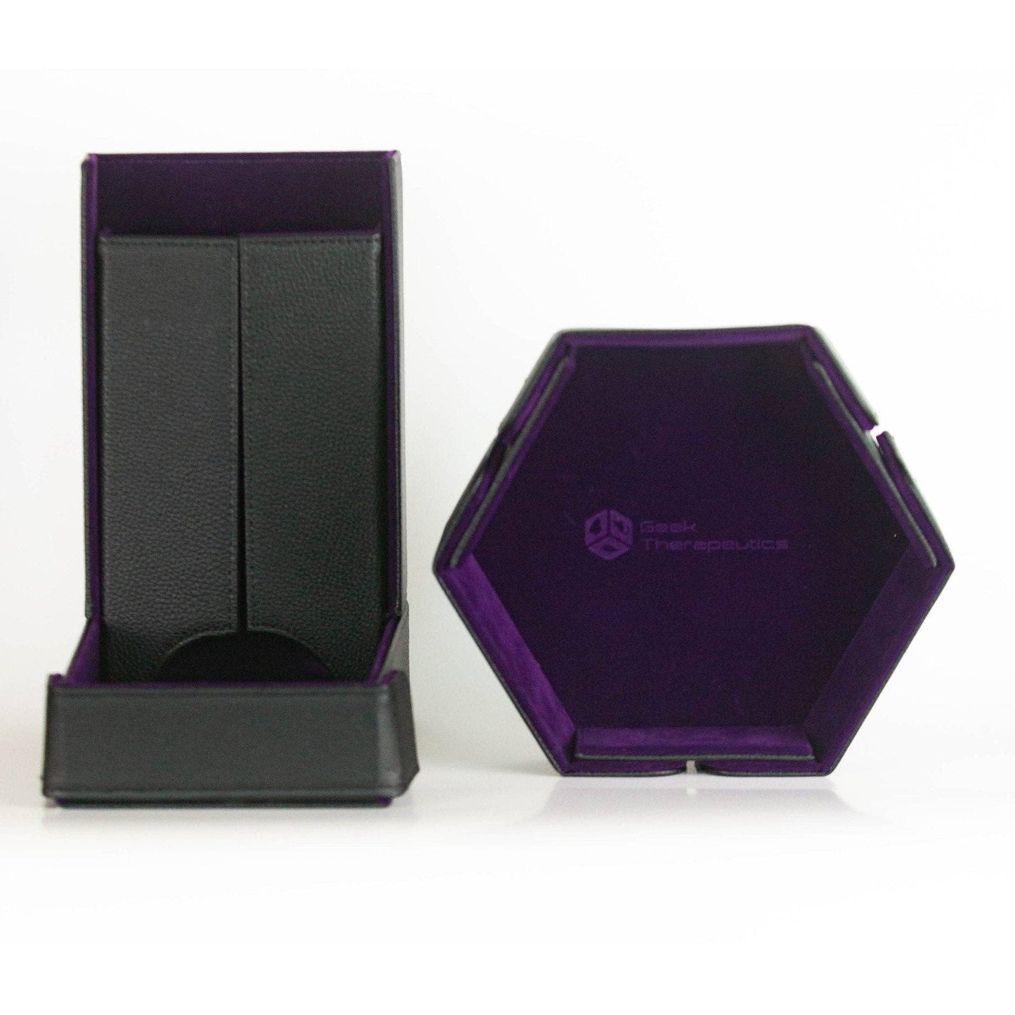 Purple Magnetic Travel Dice Tray