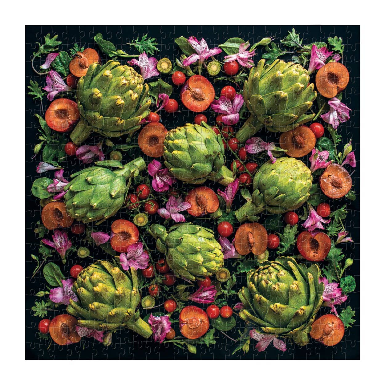 Artichoke Floral 500 Piece Puzzle