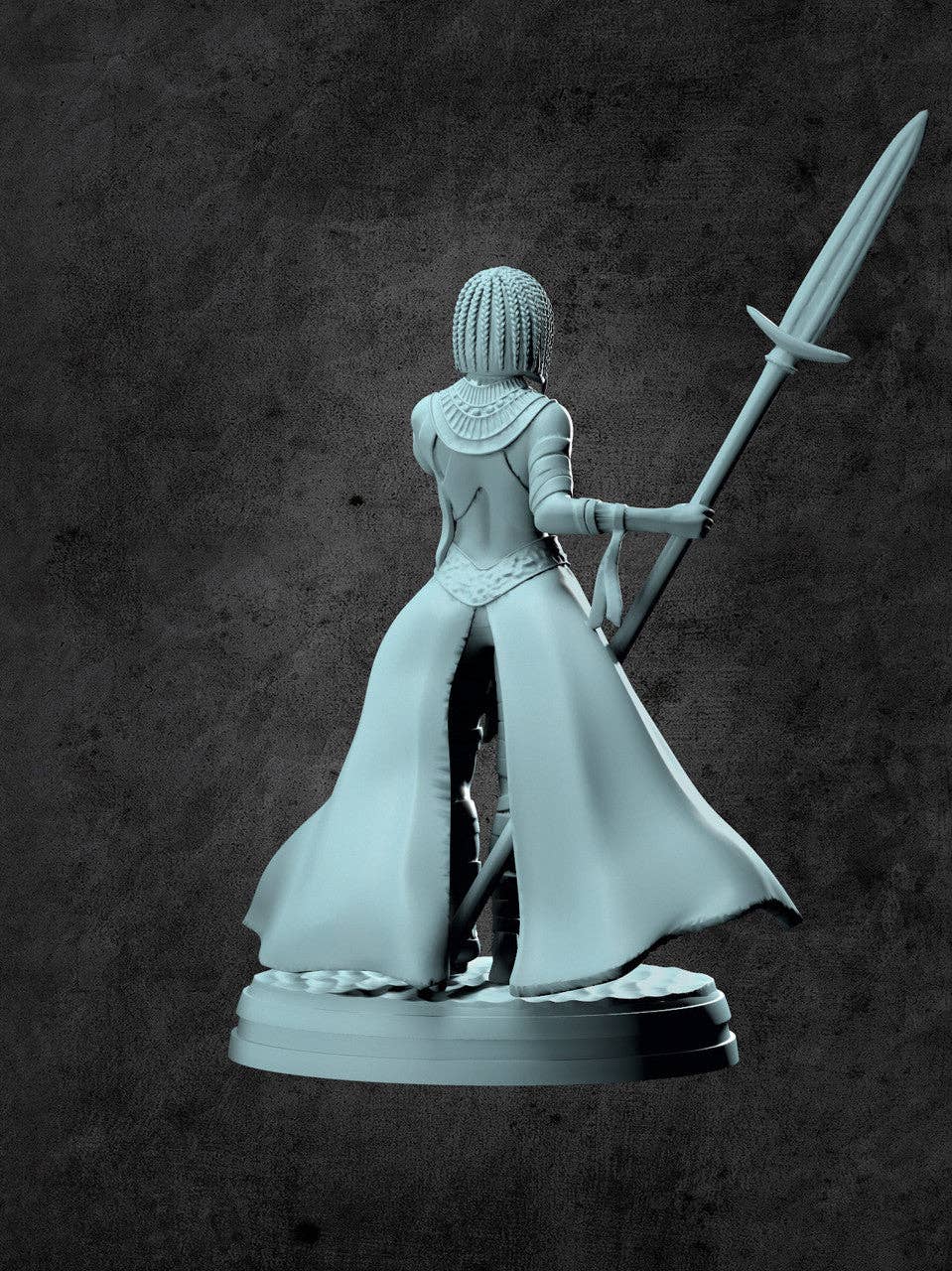 Mummy Lord Miniature for Tabletop RPGs