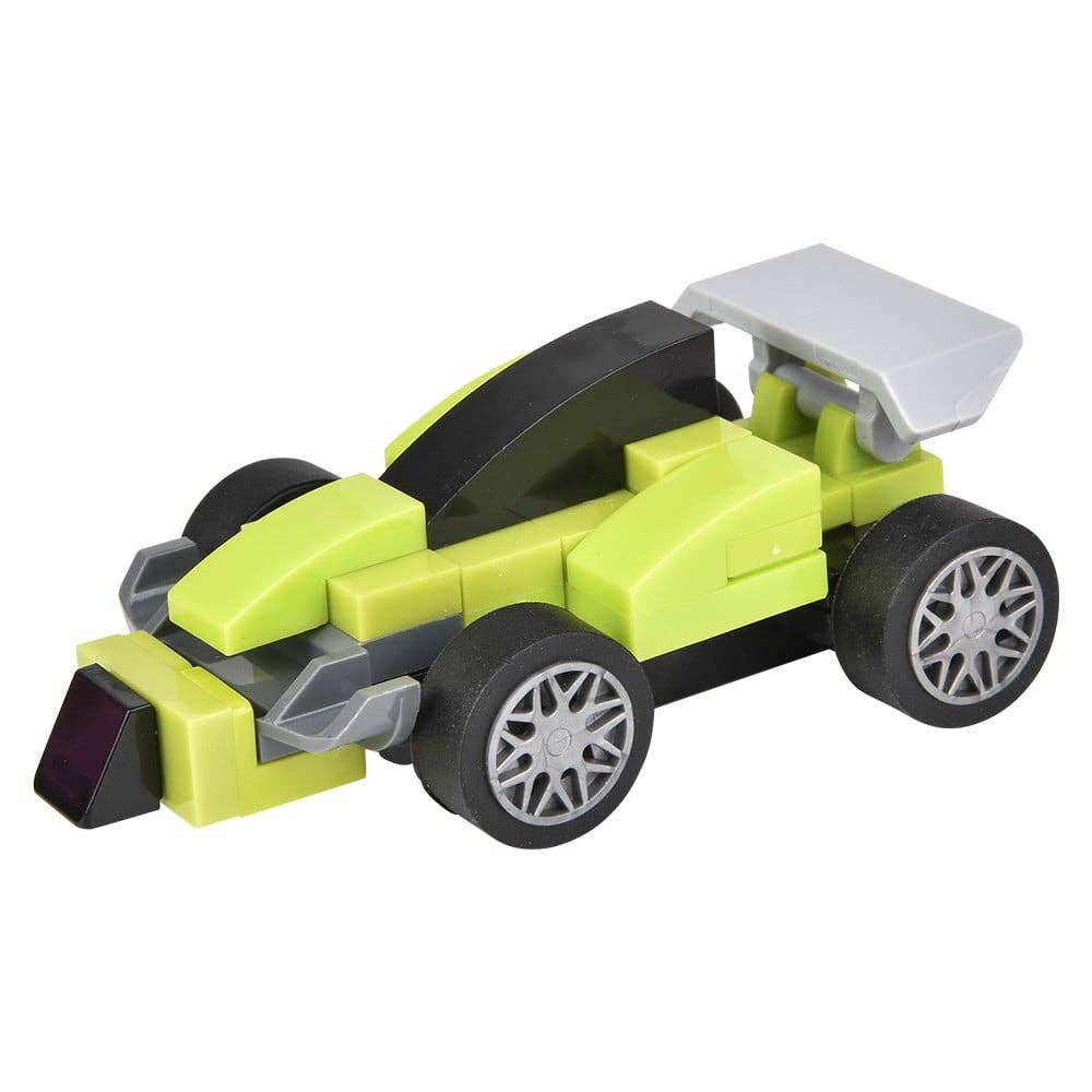 2.75" BUILDING BLOCK PULL BACK RACE CAR