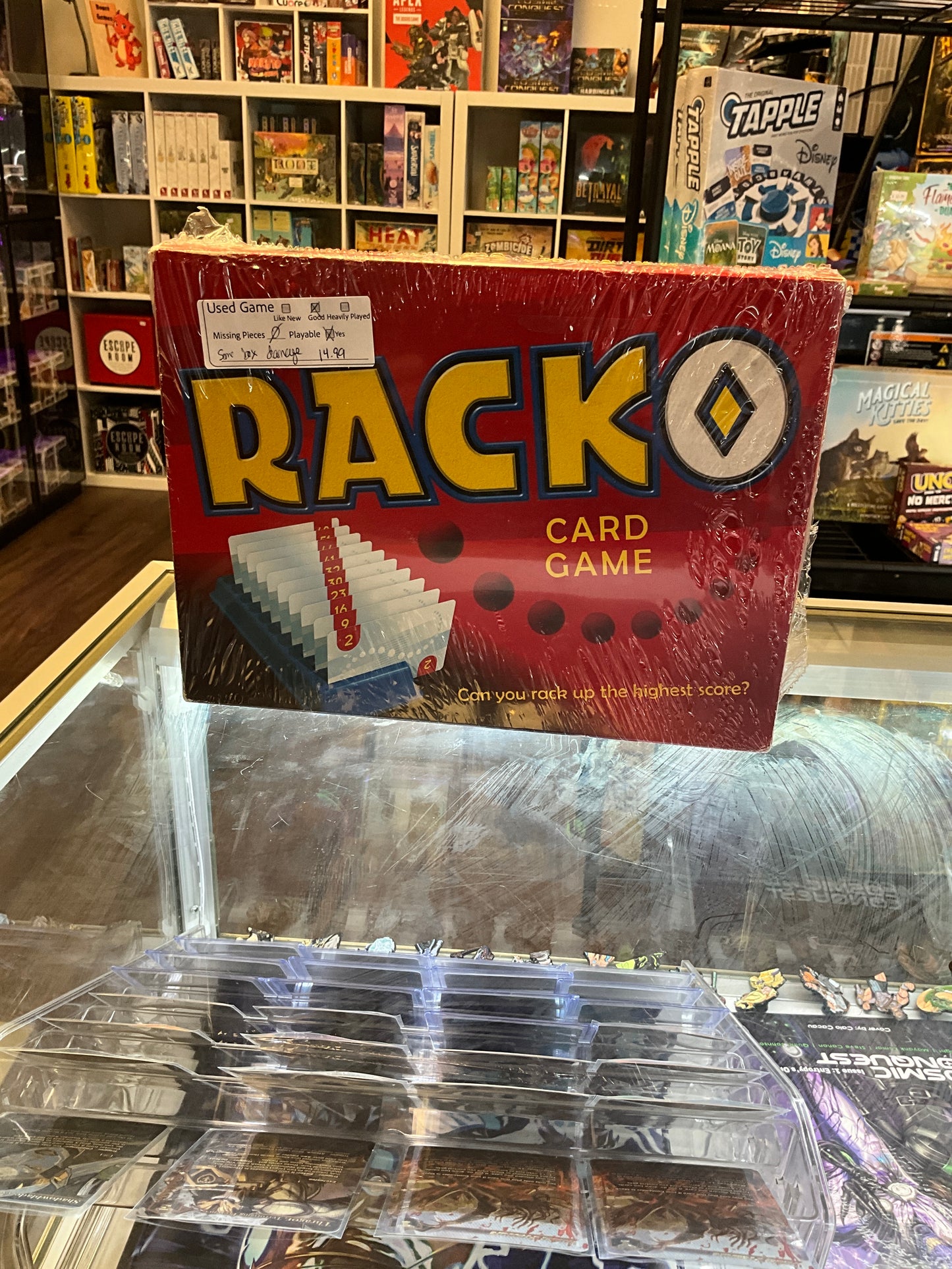 Racko Card Game