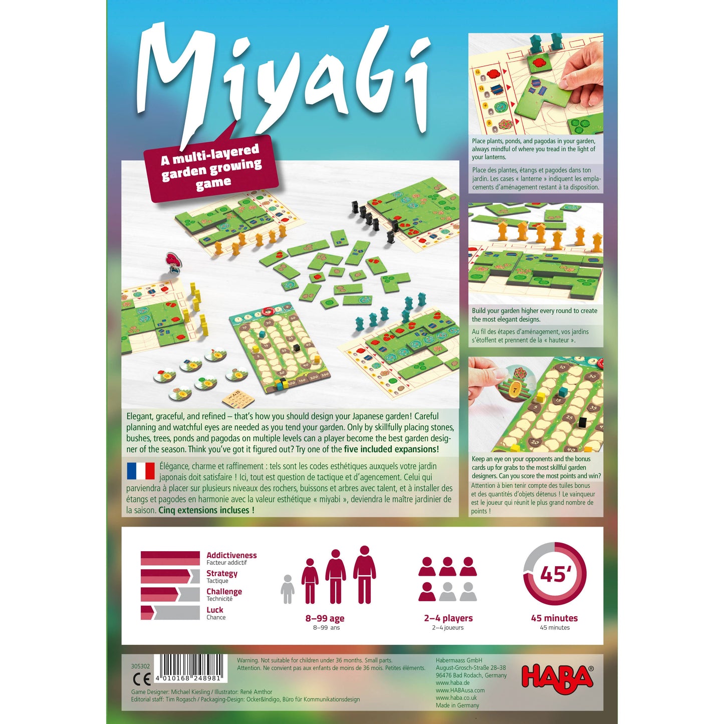 Miyabi - Japanese Garden Tile Board Game