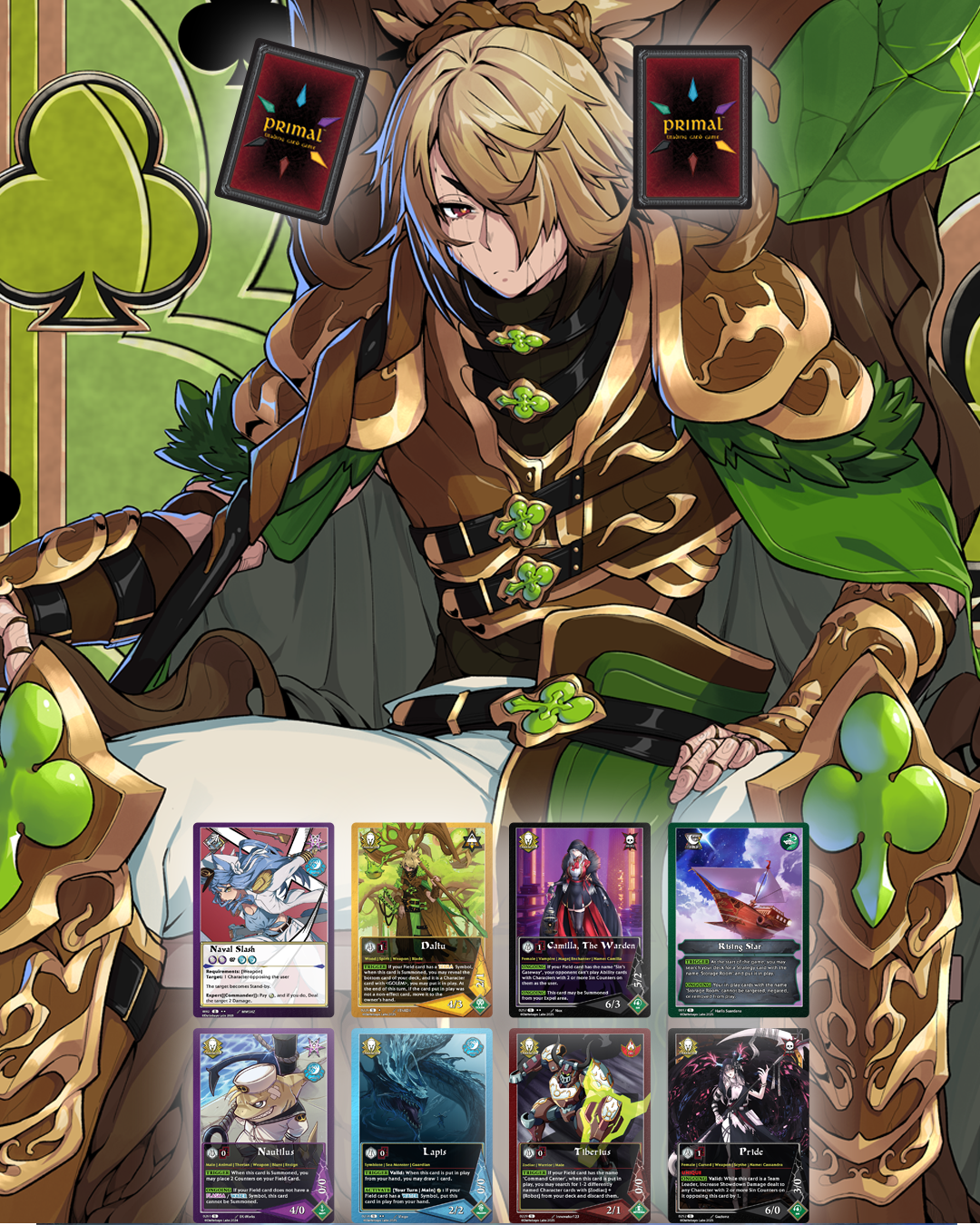 Primal TCG: Warden of the Seven Deadly Sins (Set 3)