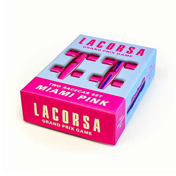 Lacorsa Racecar Set: Miami Pink
