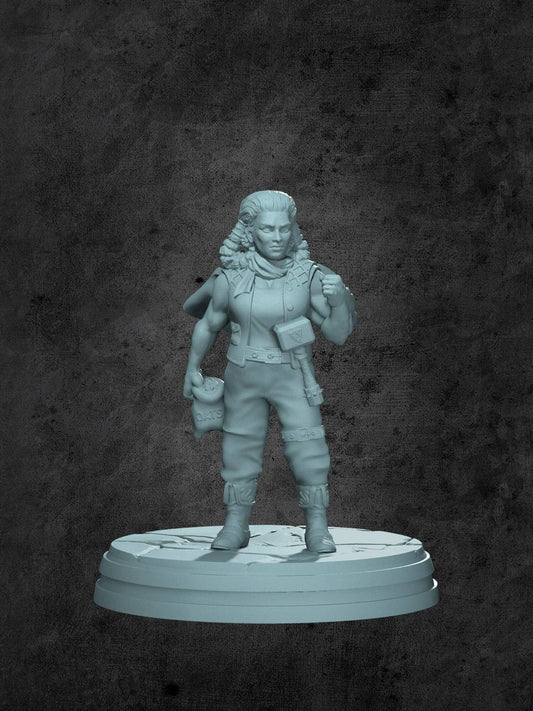 Neera (Stable Master) Miniature for Tabletop RPGs
