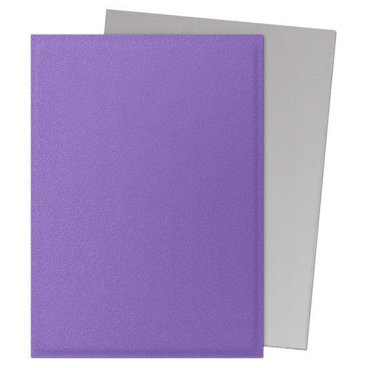 Deck Protector: Dual Matte: Nebula & Silver (100)