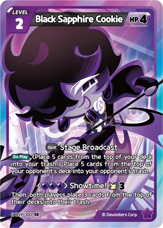 Black Sapphire Cookie - SR