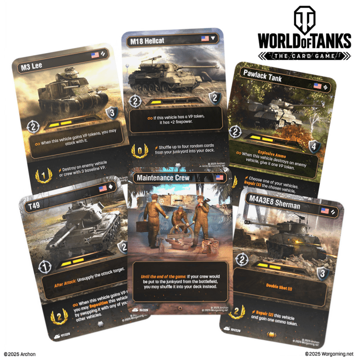World of Tanks USA Starter Deck