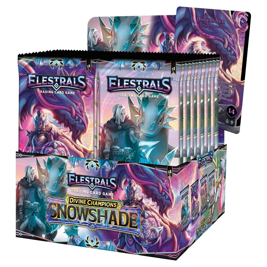 Elestrals: Snowshade: Booster Display