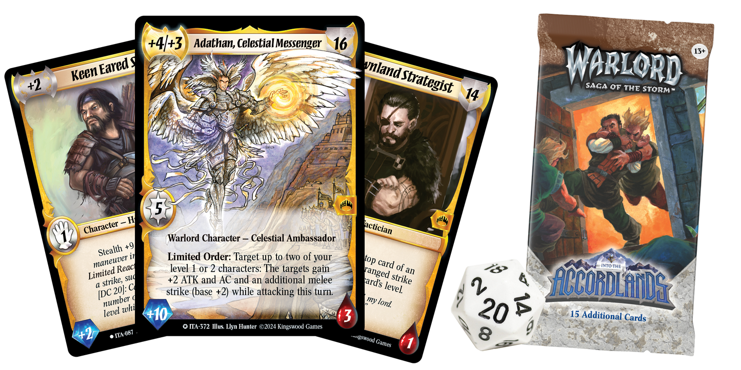 Warlord: Saga of the Storm - Starter Deck - Free Kingdoms