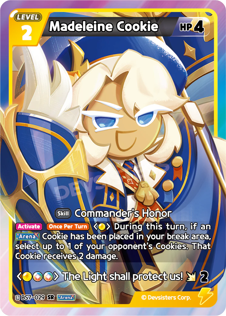 Madeleine Cookie - SR
