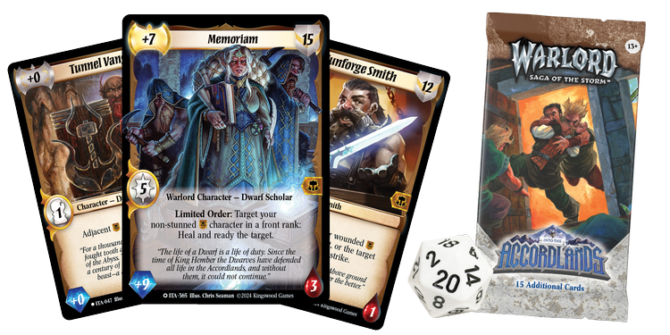 Warlord: Saga of the Storm - Starter Deck - Dwarven Forges