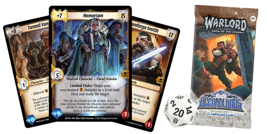 Warlord: Saga of the Storm - Starter Deck - Dwarven Forges