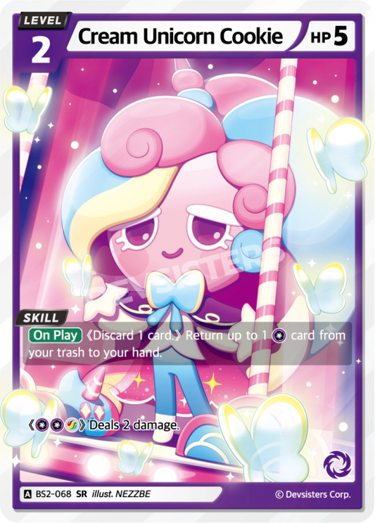 Cream Unicorn Cookie - SR