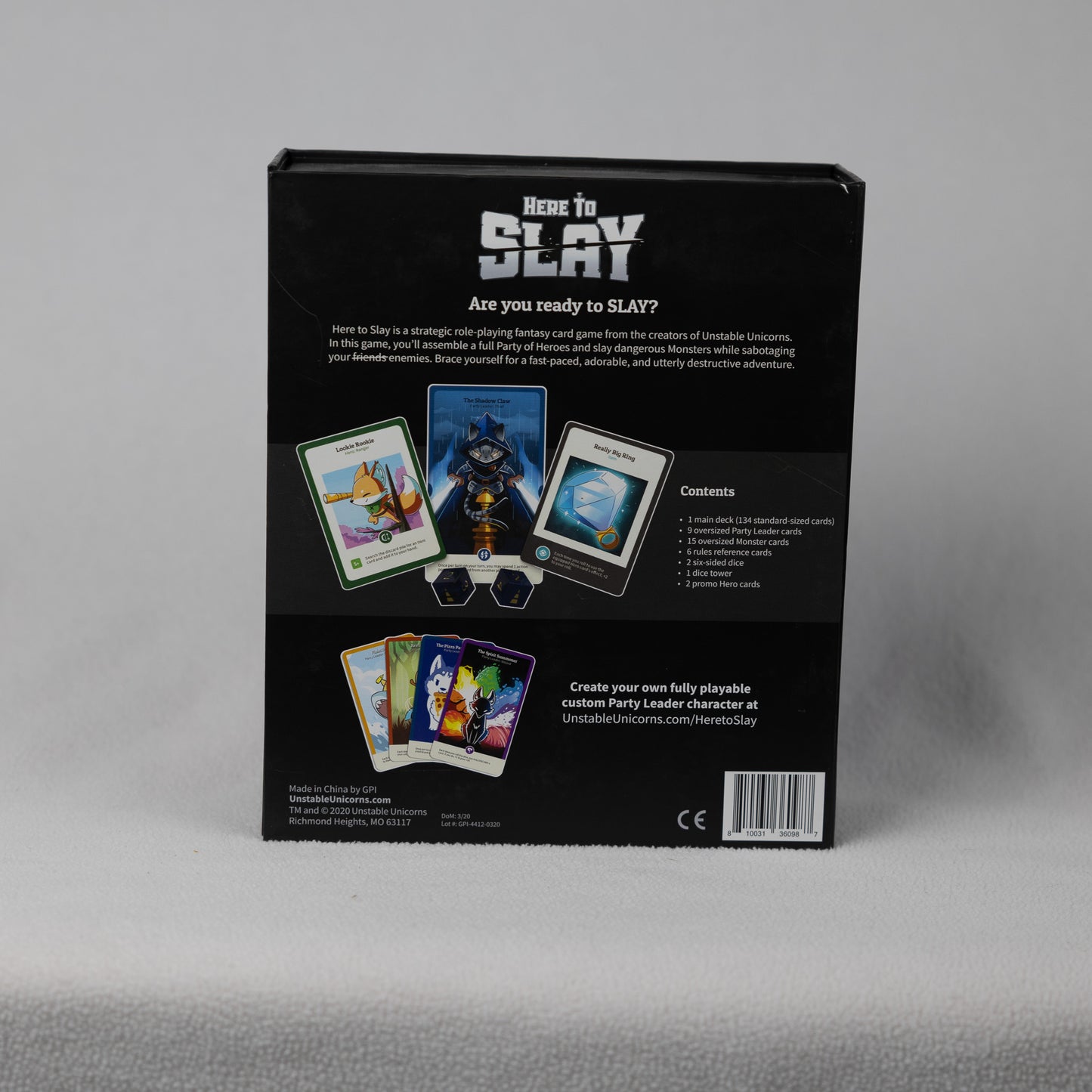 Here to Slay: Exclusive Edition - Used (Like new)
