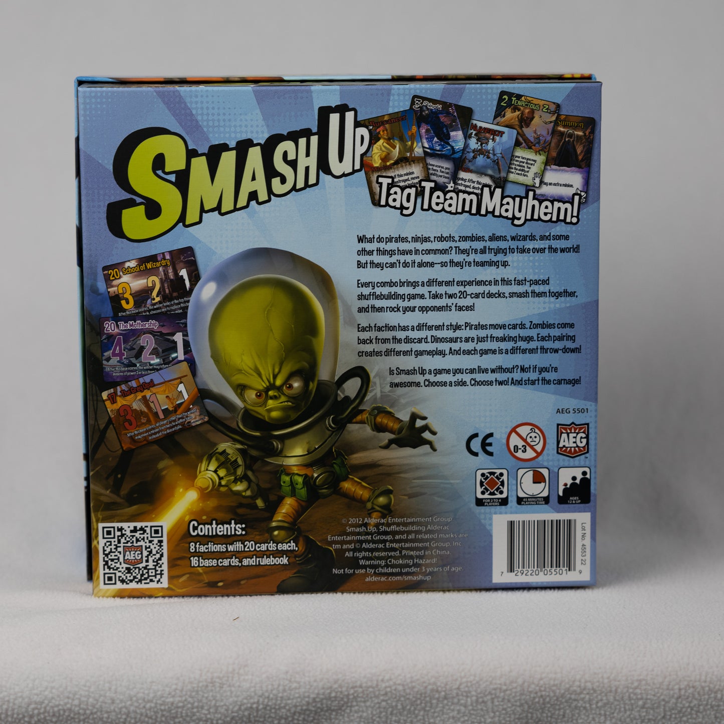 Smash Up - Used (good missing rule book)