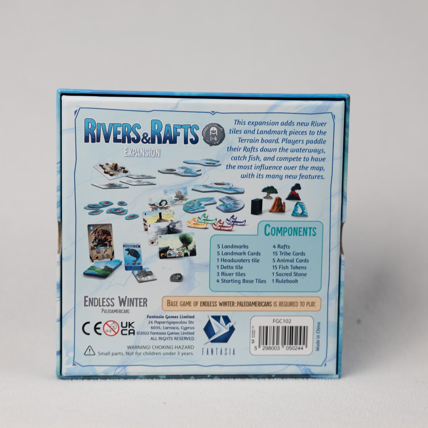 Endless Winter: Paleoamericans - Used (Like New) + Rivers & Rafts Expansion