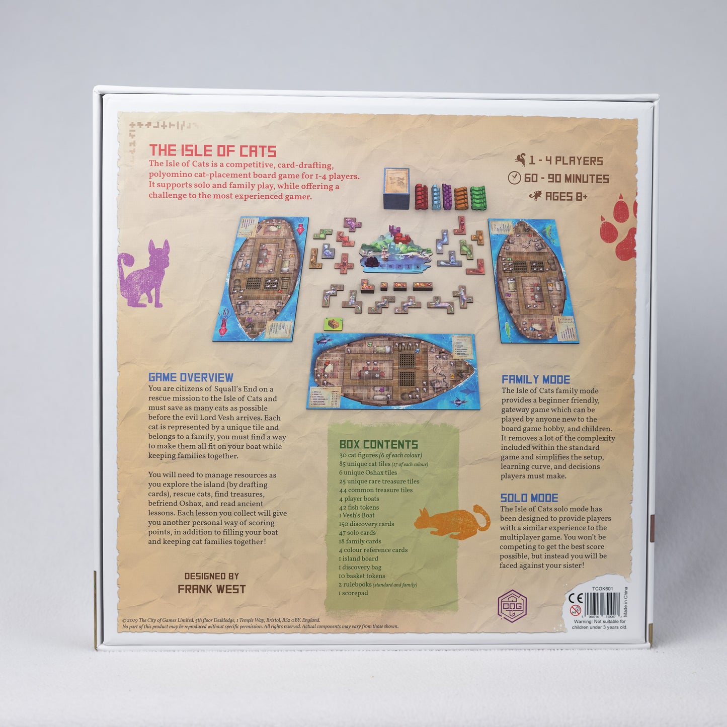 The Isle of Cats - Used (Like New box damage in top right corner)