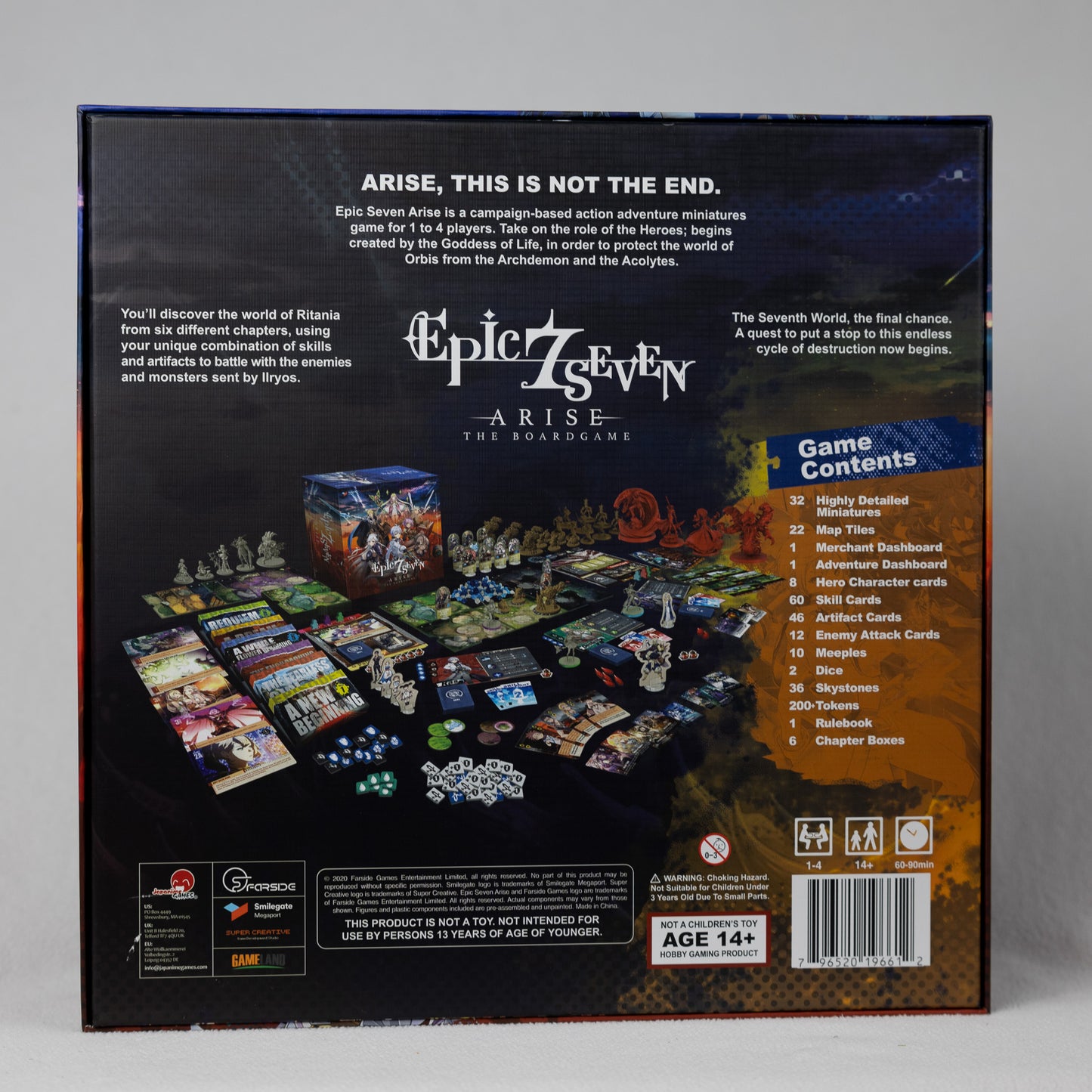 Epic Seven: Arise the board game - Used (like new)