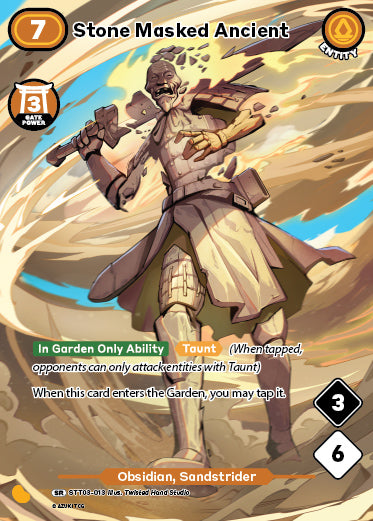 Stone Masked Ancient - SR