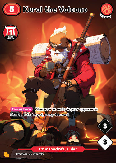Kurai the Volcano - SR