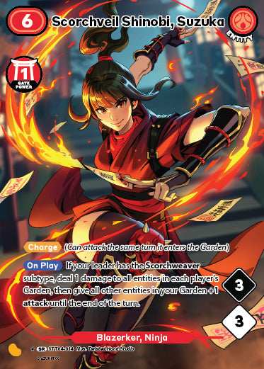 Scorchveil Shinobi, Suzuka - SR*
